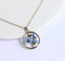 1pcs pressed flower pendant necklace, flower jewelry wholesale