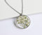 1pcs Handmade Pressed flower jewelry pendant necklace