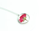 1pcs Handmade Pressed flower jewelry pendant necklace