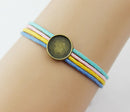 10pcs bracelet blanks 10-20mm Bracelet Settings, Bezel Bangle Bracelet Bases