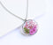 1pcs Handmade Pressed flower jewelry pendant necklace