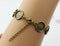 5pcs 8-25MM bracelet Base Round Setting, bracelet blank,Bezel bracelet blanks, Blank Bezel Link Photo Charm Bracelet