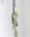 1pcs  Teardrop Resin Leaves pressed flower pendant necklace, Real dried flower jewelry