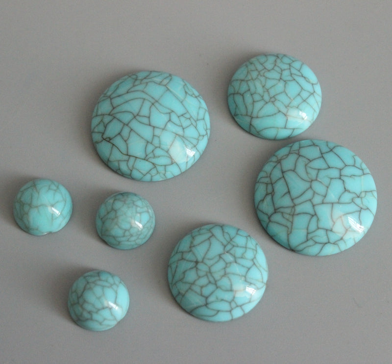 20pcs 12mm Resin Cabochons,Resin Druzy Cabochons,marble Cabochons