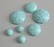 20pcs 12mm Resin Cabochons,Resin Druzy Cabochons,marble Cabochons