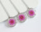 1pcs pressed flower pendant necklace, Real Flower Jewelry