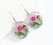 1pcs pressed flower pendant , Real Flower Jewelry