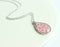 1pcs Teardrop pressed flower pendant jewelry necklace Earrings