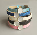 10pcs bracelet Base Settings, Bezel bracelet blanks Cabochon trays