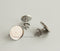 100pcs Stainless Steel Bezel Earrings Studs Settings, Earrings Blanks,Earrings Base