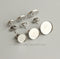 100pcs Stainless Steel Bezel Earrings Studs Settings, Earrings Blanks,Earrings Base