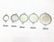 20pcs Cabochon Blank settings, Double perforation Bracelet Base Trays  12mm 14mm 16mm 18mm 20mm 25mm pendant base