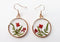 1pcs pressed flower pendant necklace, Real dried flower jewelry wholesale