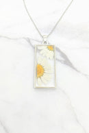 1pcs Handmade pressed flower pendant necklace