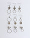 20pcs 10mm 12mm Stainless Steel Bezel Earring Studs Blanks, Base with Loop Earring Blanks, Bezel earring Blanks,No allergic Earring Posts